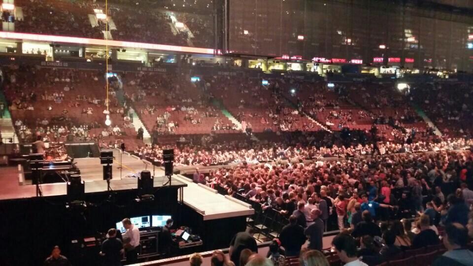 section 119 seat view  for concert - rogers arena