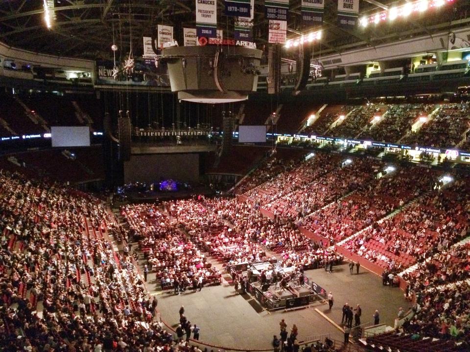 section 317 seat view  for concert - rogers arena