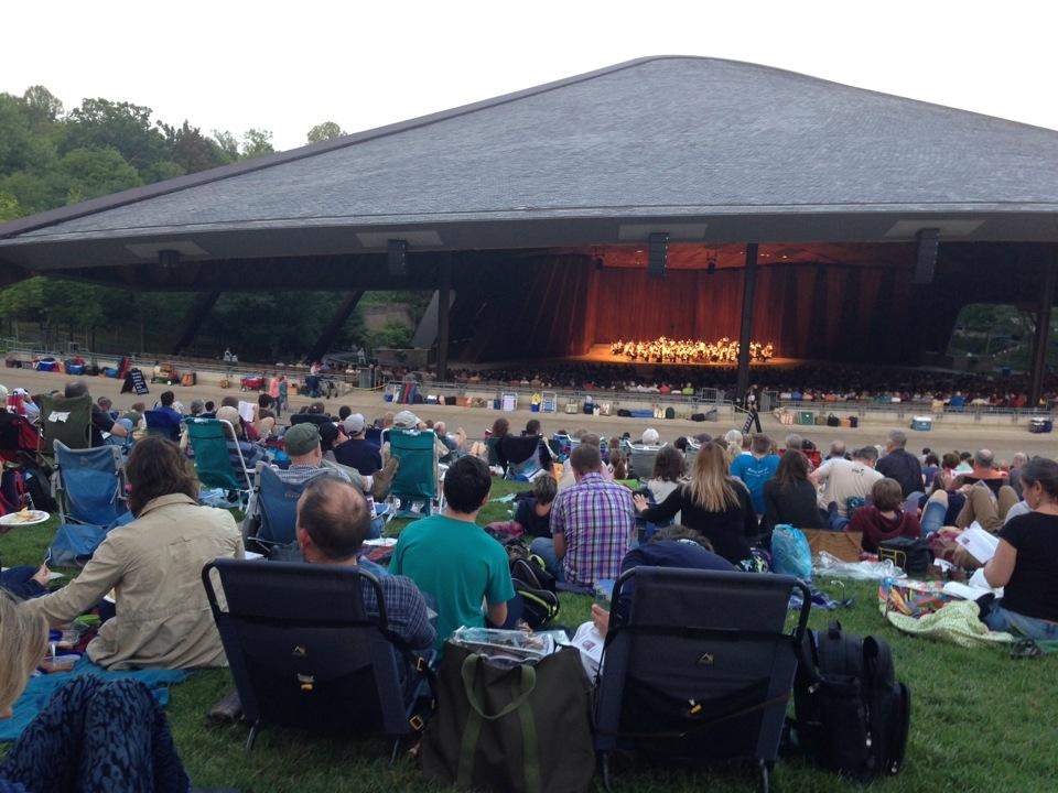 Blossom Music Center Interactive Seating Chart