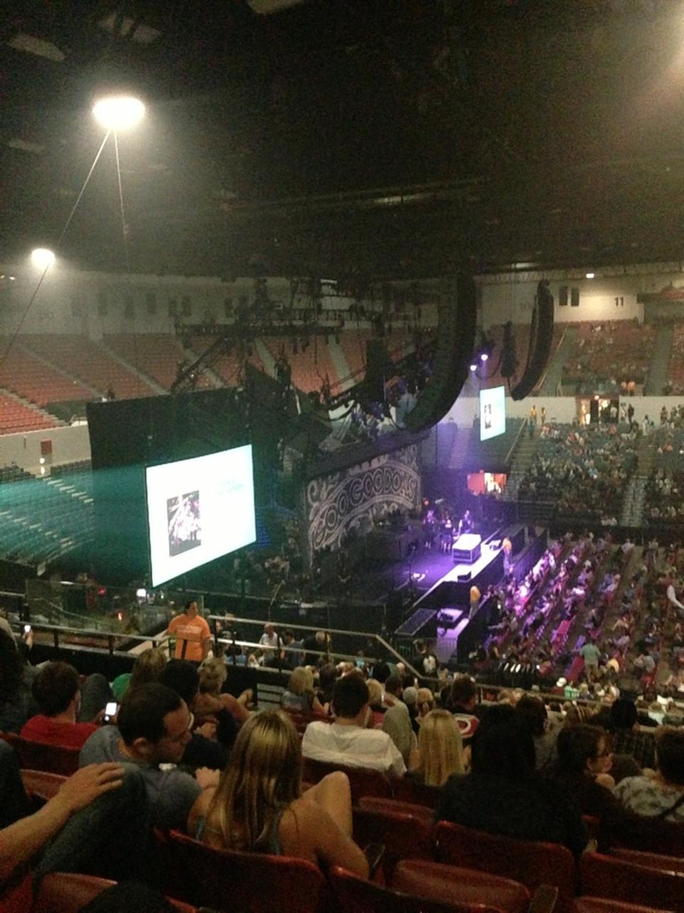 terrace 2 seat view  - pechanga arena