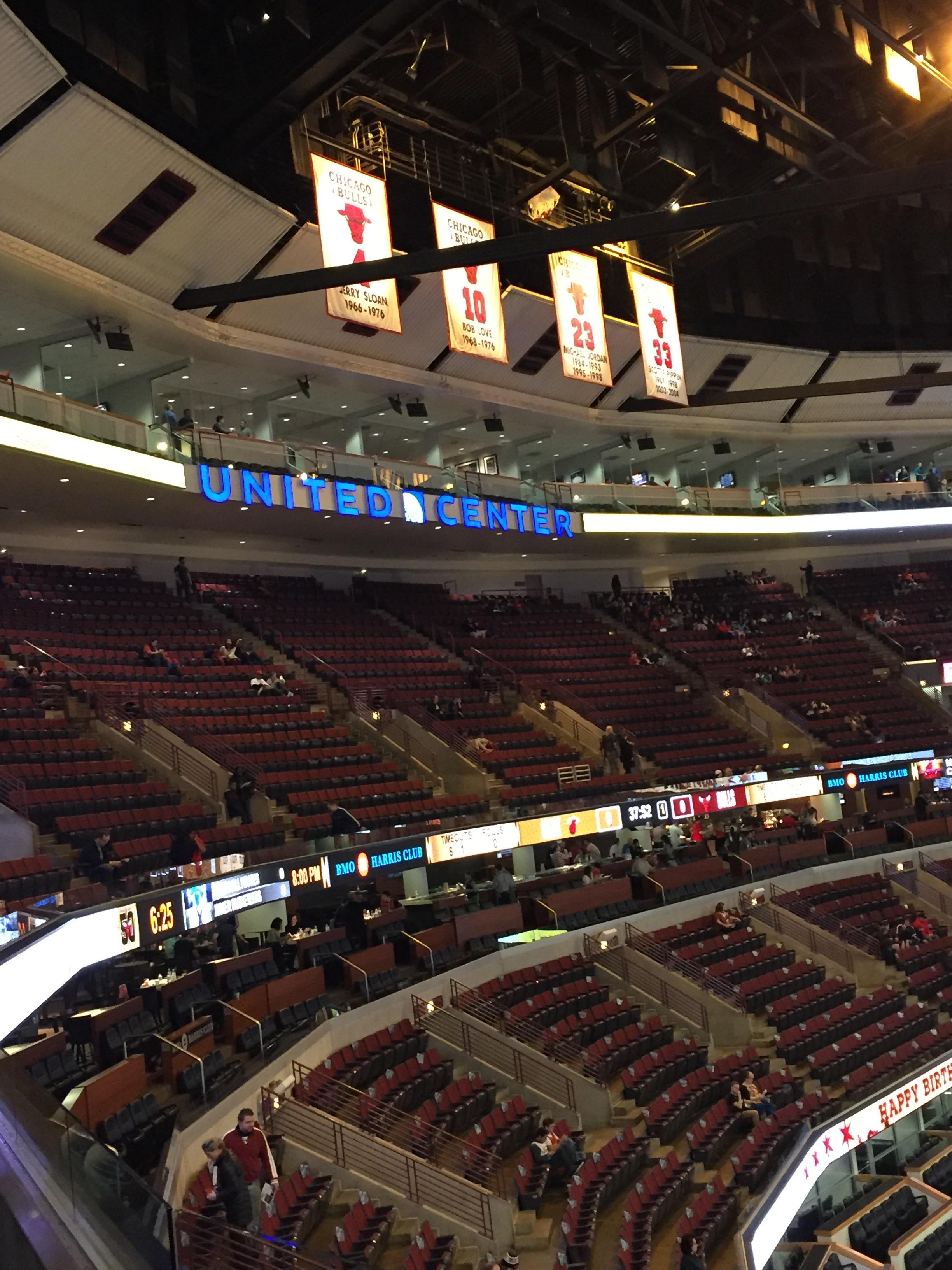 Bulls retired number banners