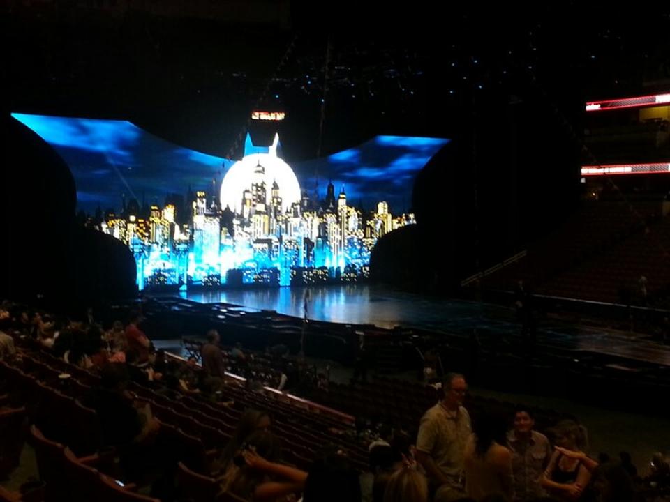 section 206 seat view  for concert - honda center
