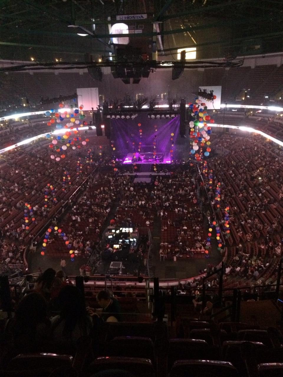 section 444 seat view  for concert - honda center