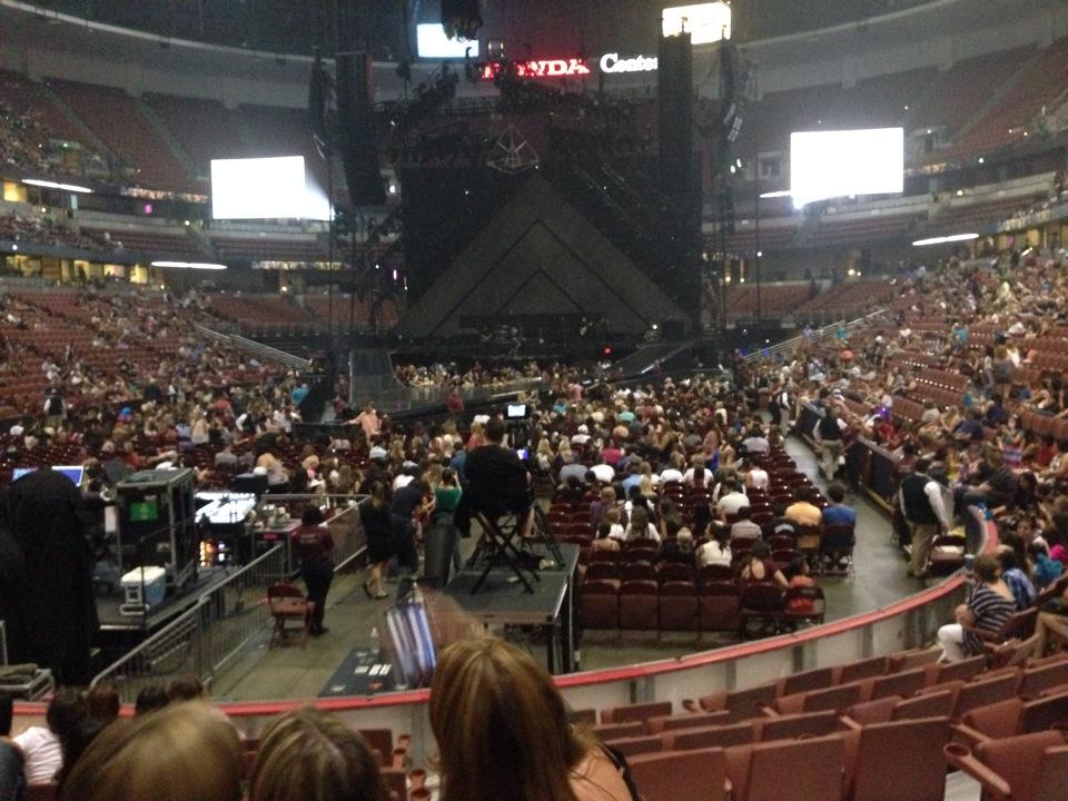 section 227 seat view  for concert - honda center