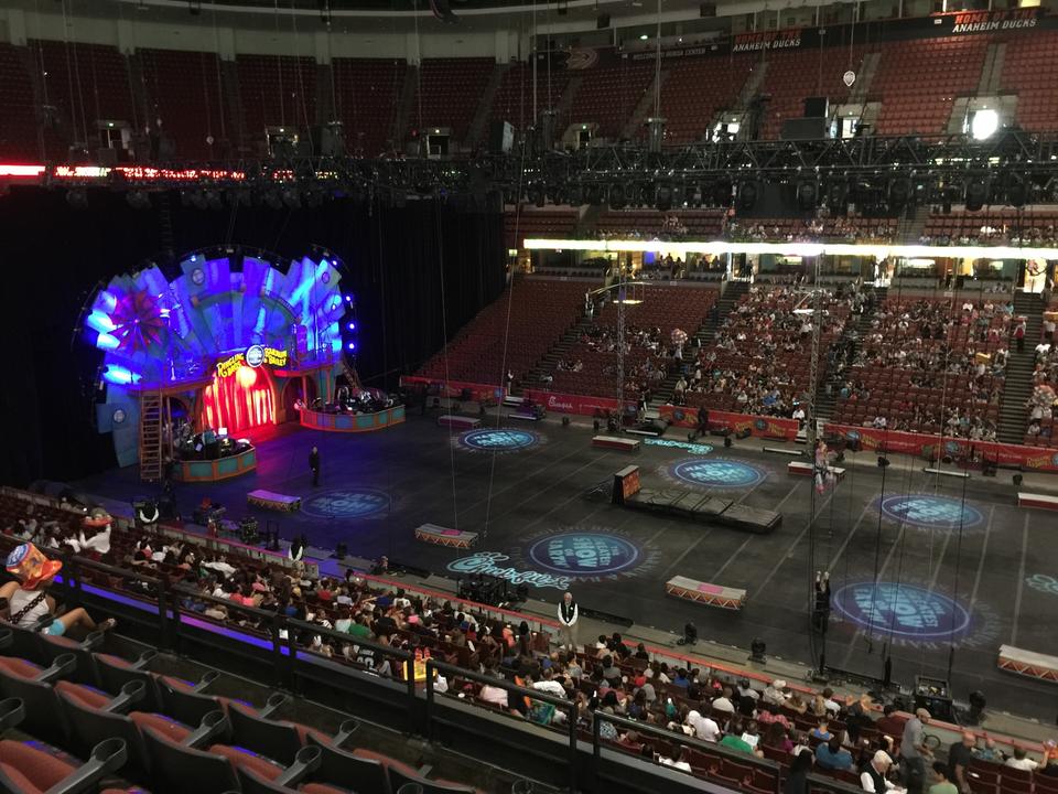 section 306 seat view  for concert - honda center
