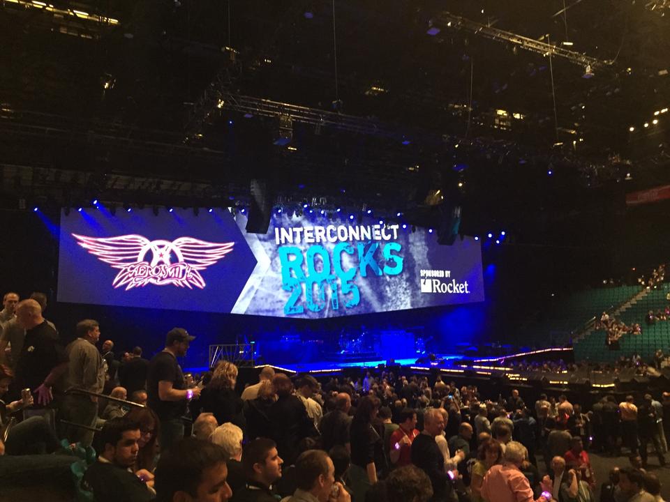 section 11, row j seat view  for concert - mgm grand garden arena