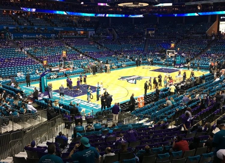section 107 seat view  for basketball - spectrum center