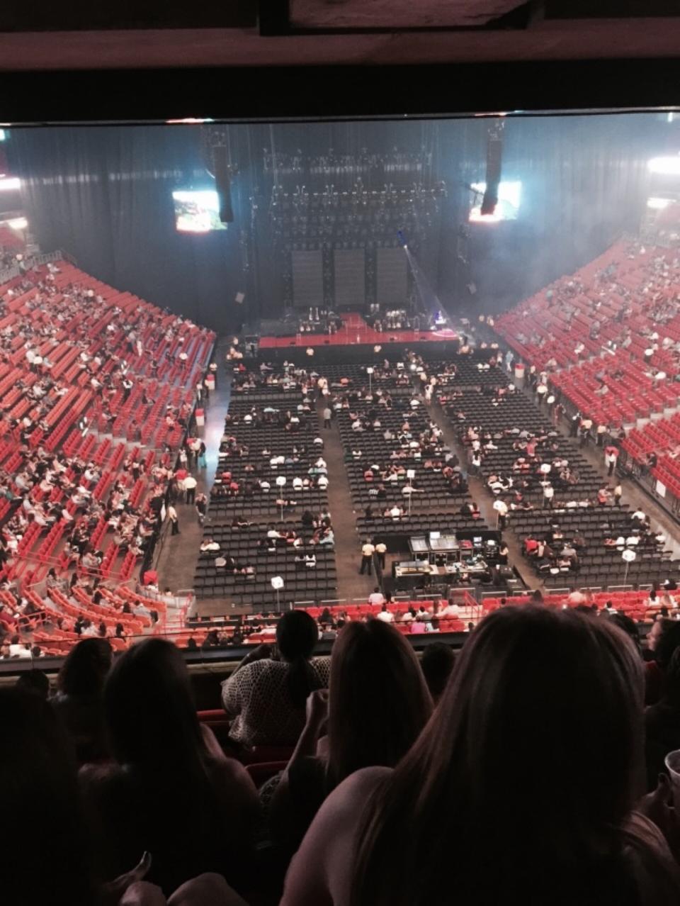 section 317 seat view  for concert - kaseya center