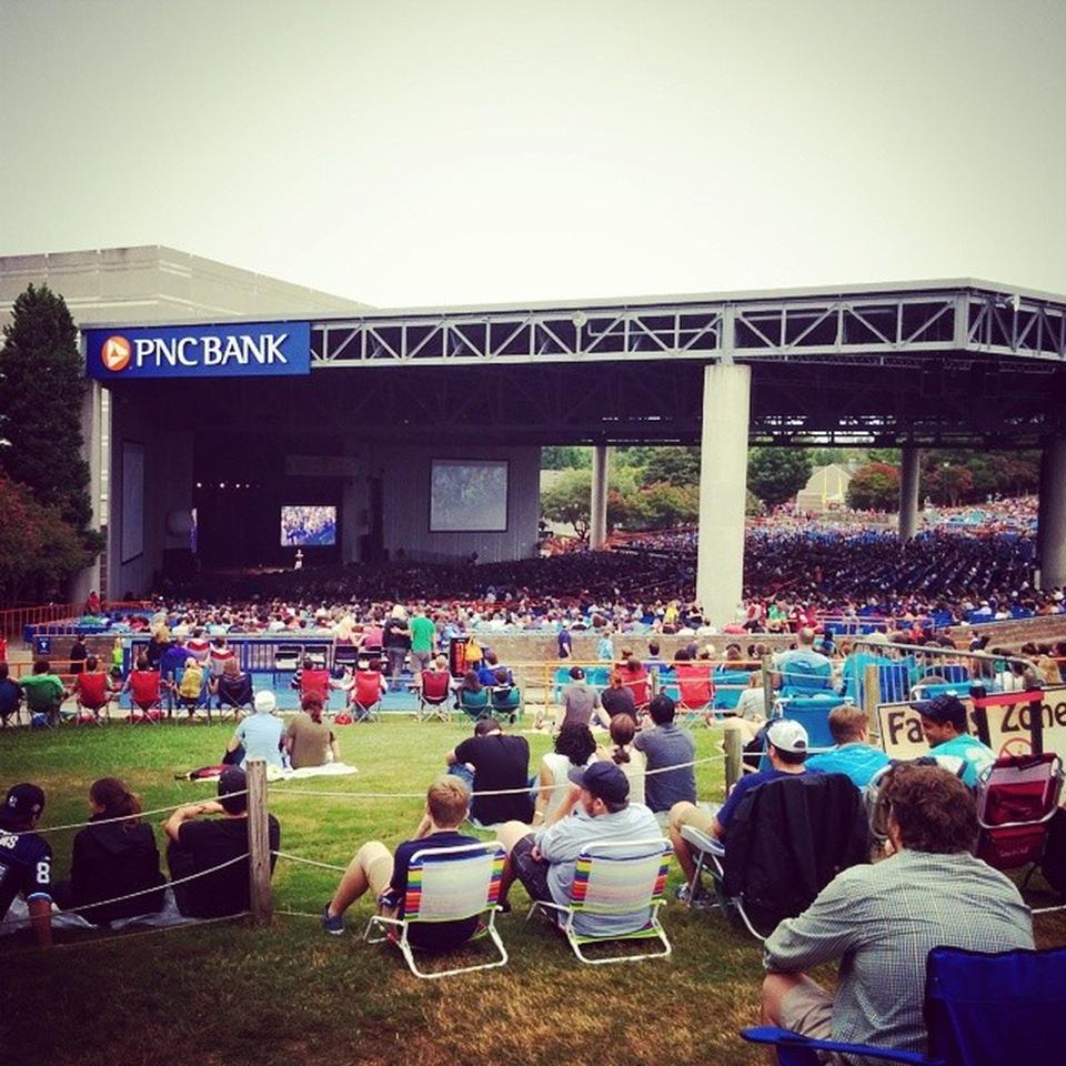 Pnc Music Pavilion Lawn Seats Rateyourseats Com