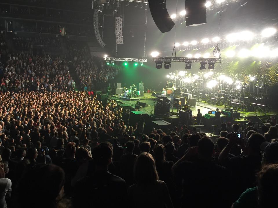 section 7, row 12 seat view  for concert - barclays center