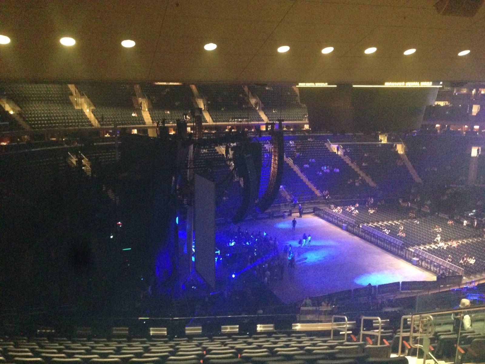 Section 221 At Madison Square Garden