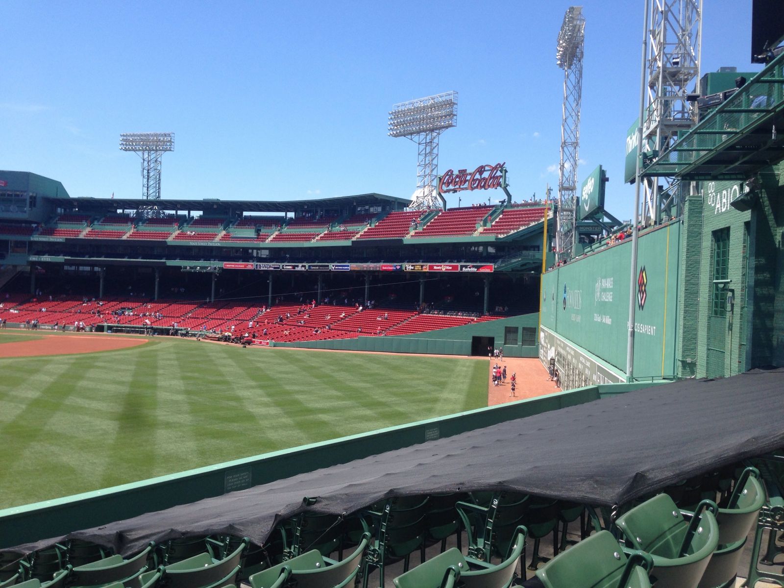 Long row, cool experience Fenway Park Bleachers 36 Review