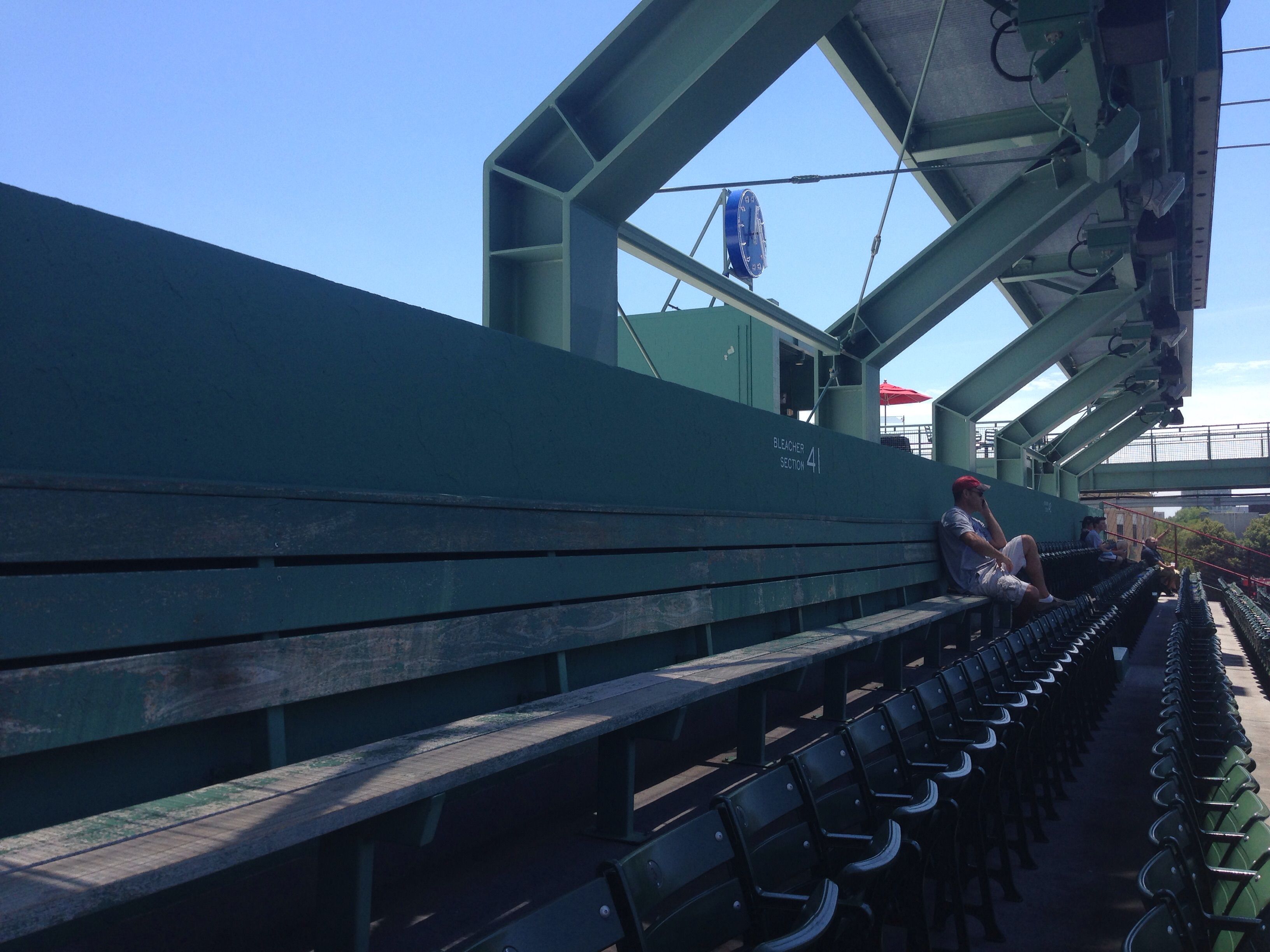 Bleachers 41 at Fenway Park