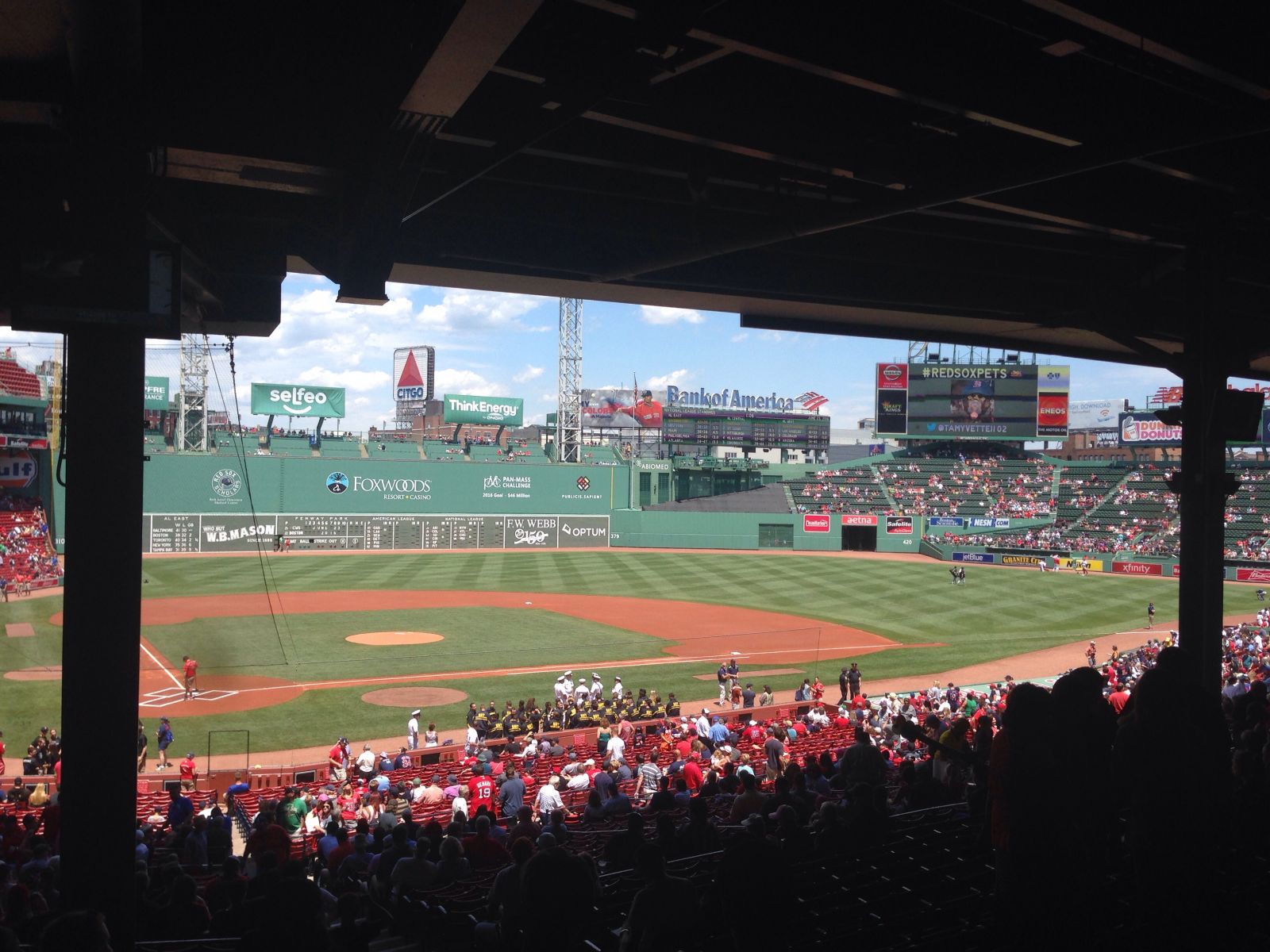 Fenway Park Grandstand 18