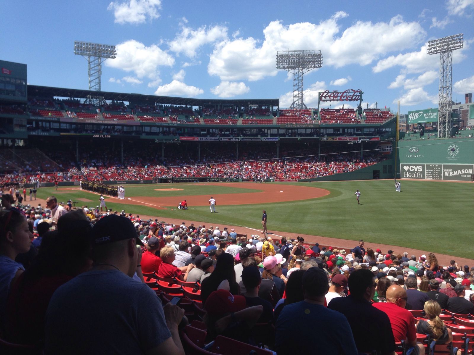 right field box 94, row uu seat view  for baseball - fenway park