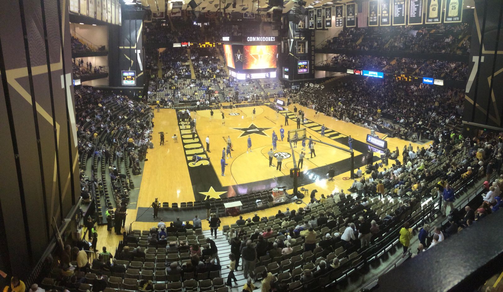 section 3l, row 1 seat view  - memorial gymnasium