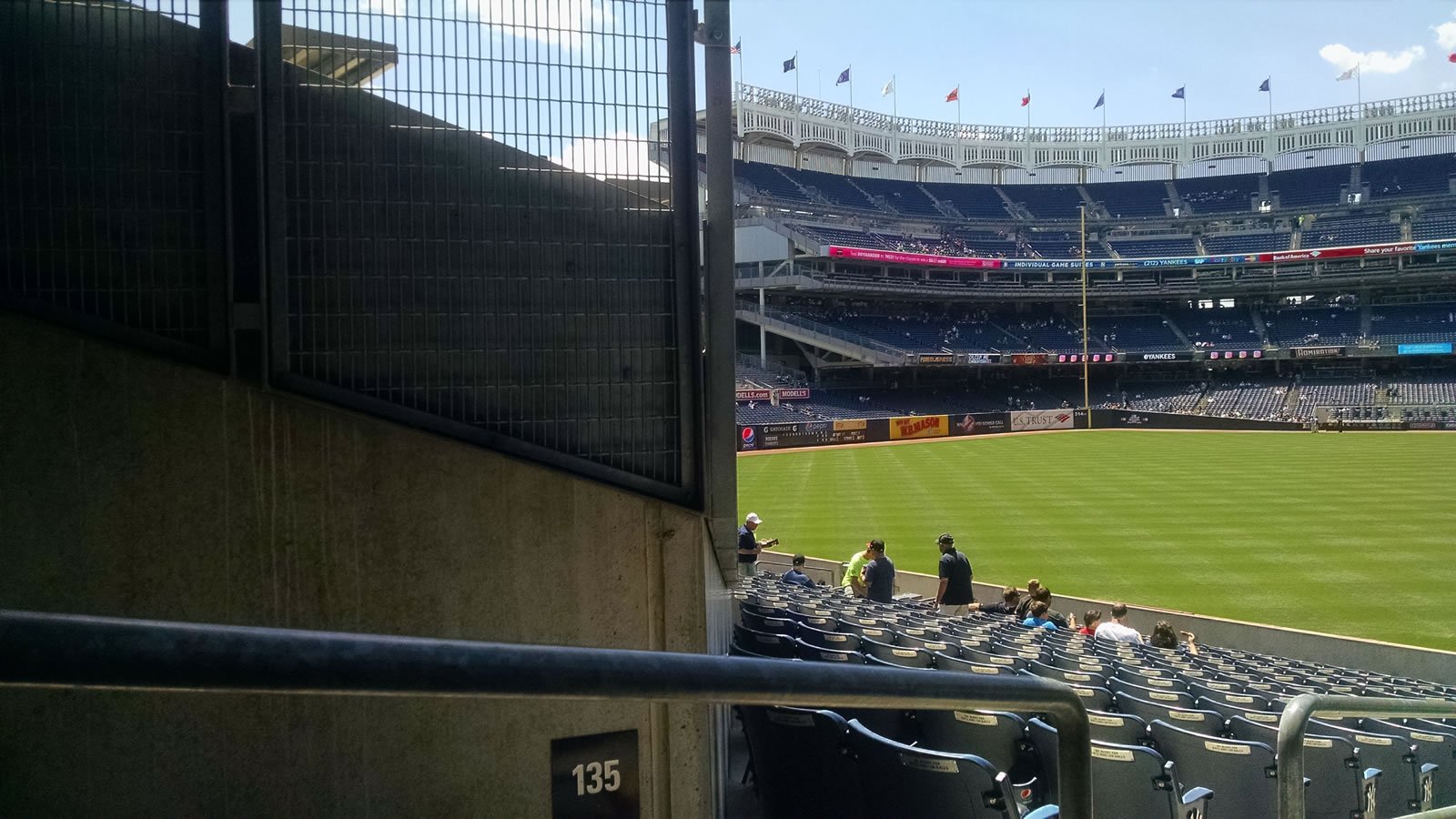 Section 134 at Yankee Stadium - RateYourSeats.com