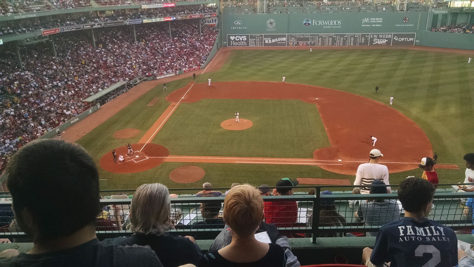 Field Box 71 at Fenway Park 