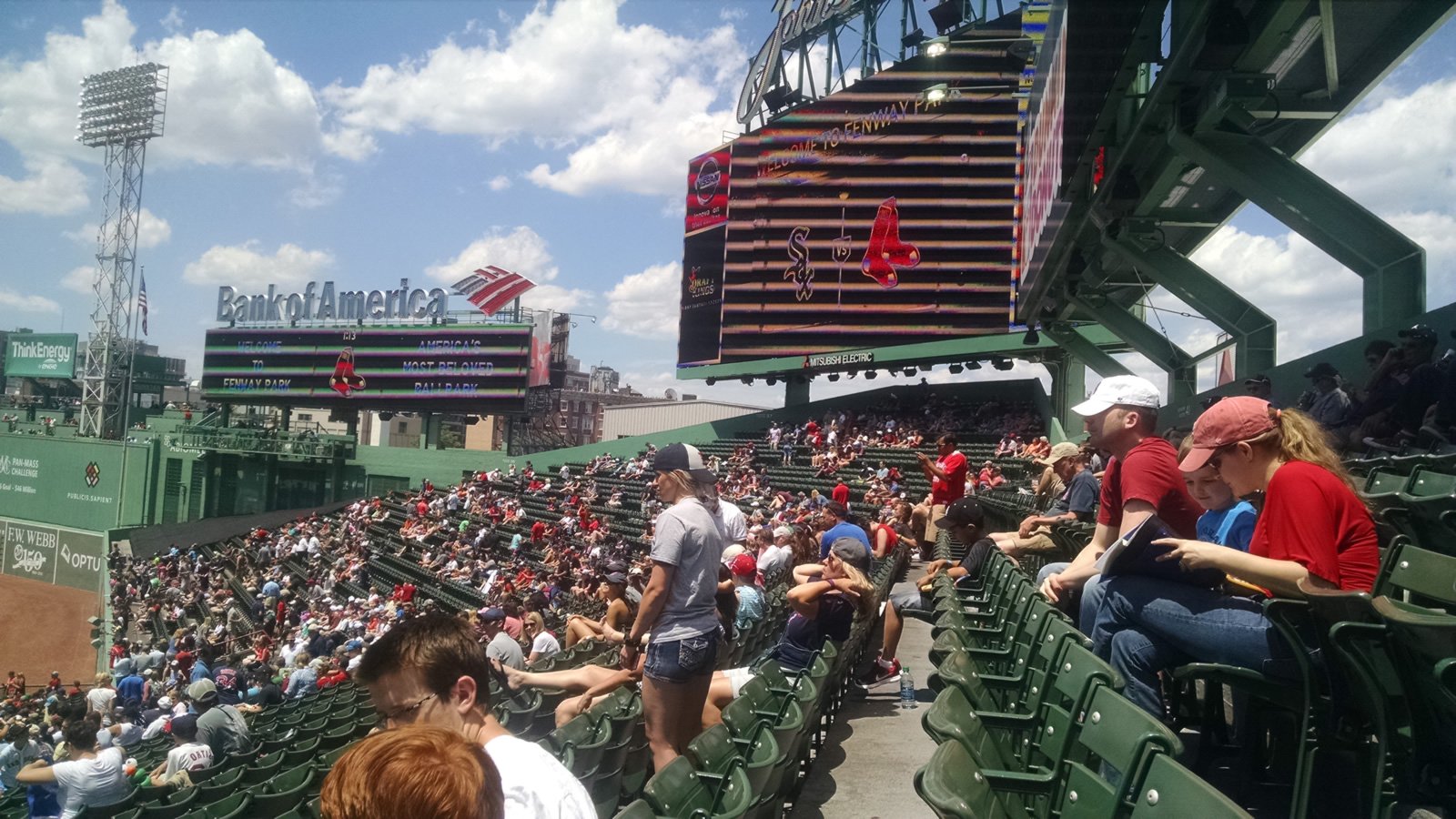 Bleachers 42 at Fenway Park