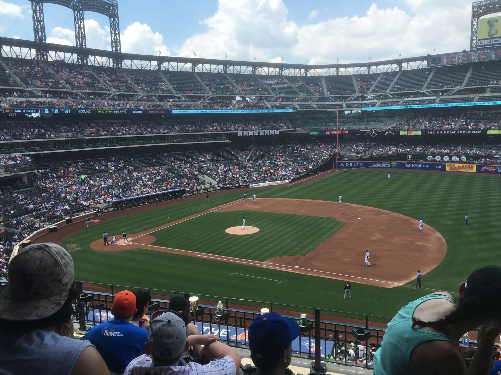 section 310, row 5 seat view  - citi field
