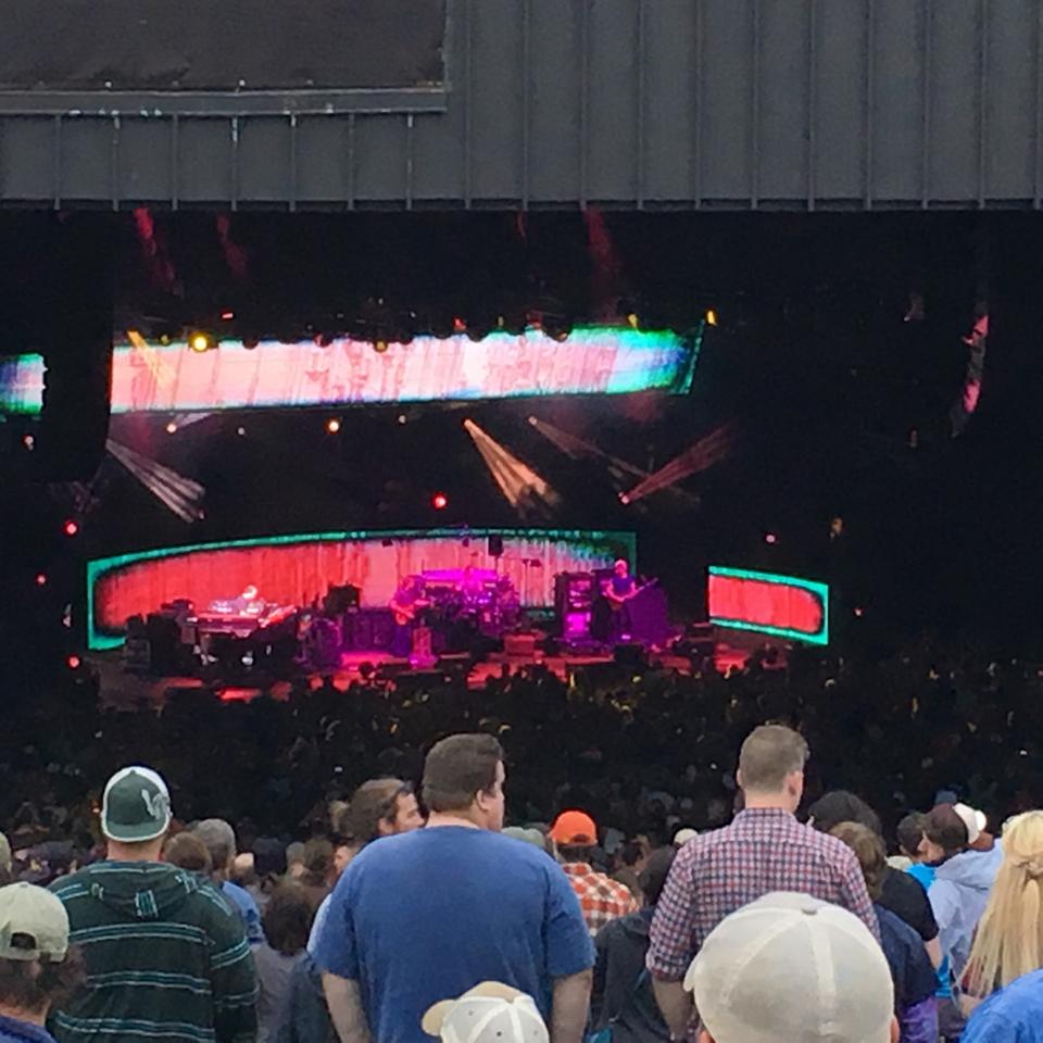 Xfinity Center (Mansfield) Lawn Seats