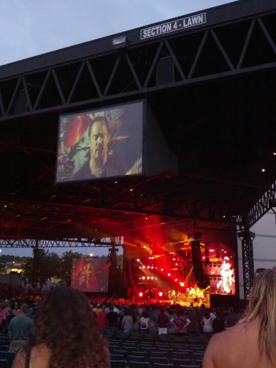 section 4, row ll seat view  - the pavilion at star lake