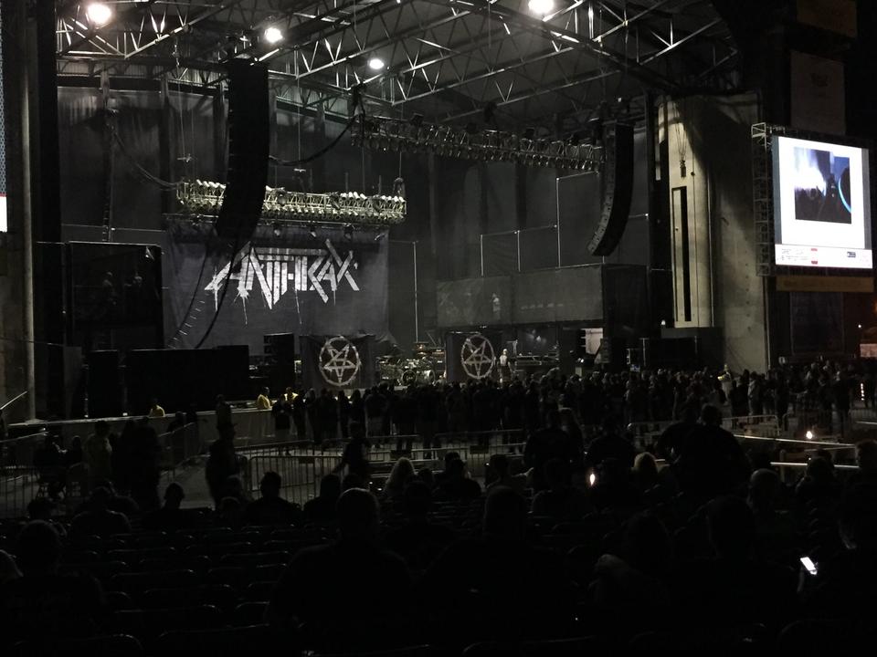 orchestra f seat view  - jones beach theater