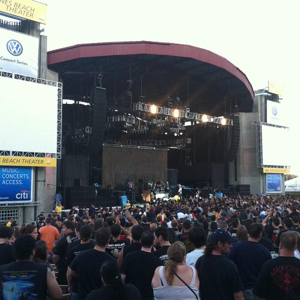 orchestra h seat view  - jones beach theater