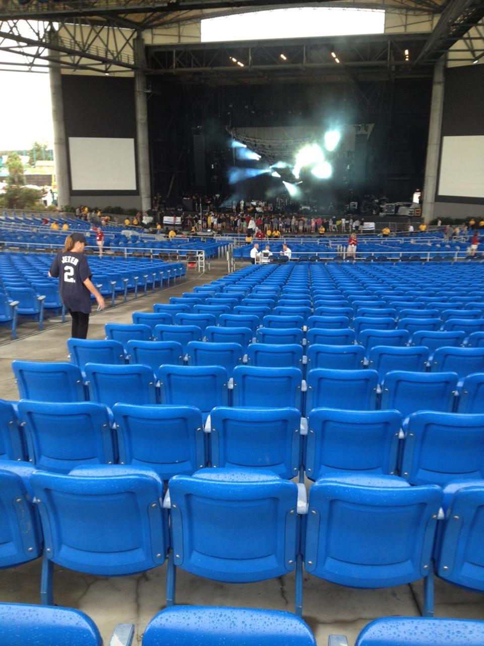 Mid Florida Amphitheater Interactive Seating Chart