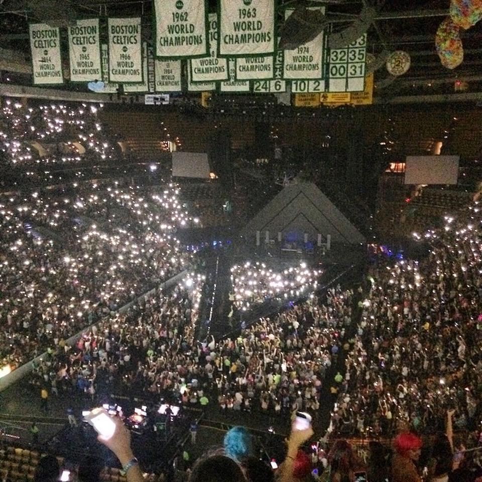 Td Garden Section 307 Concert Seating Rateyourseats Com Concert Seat View For Td Garden Section 307