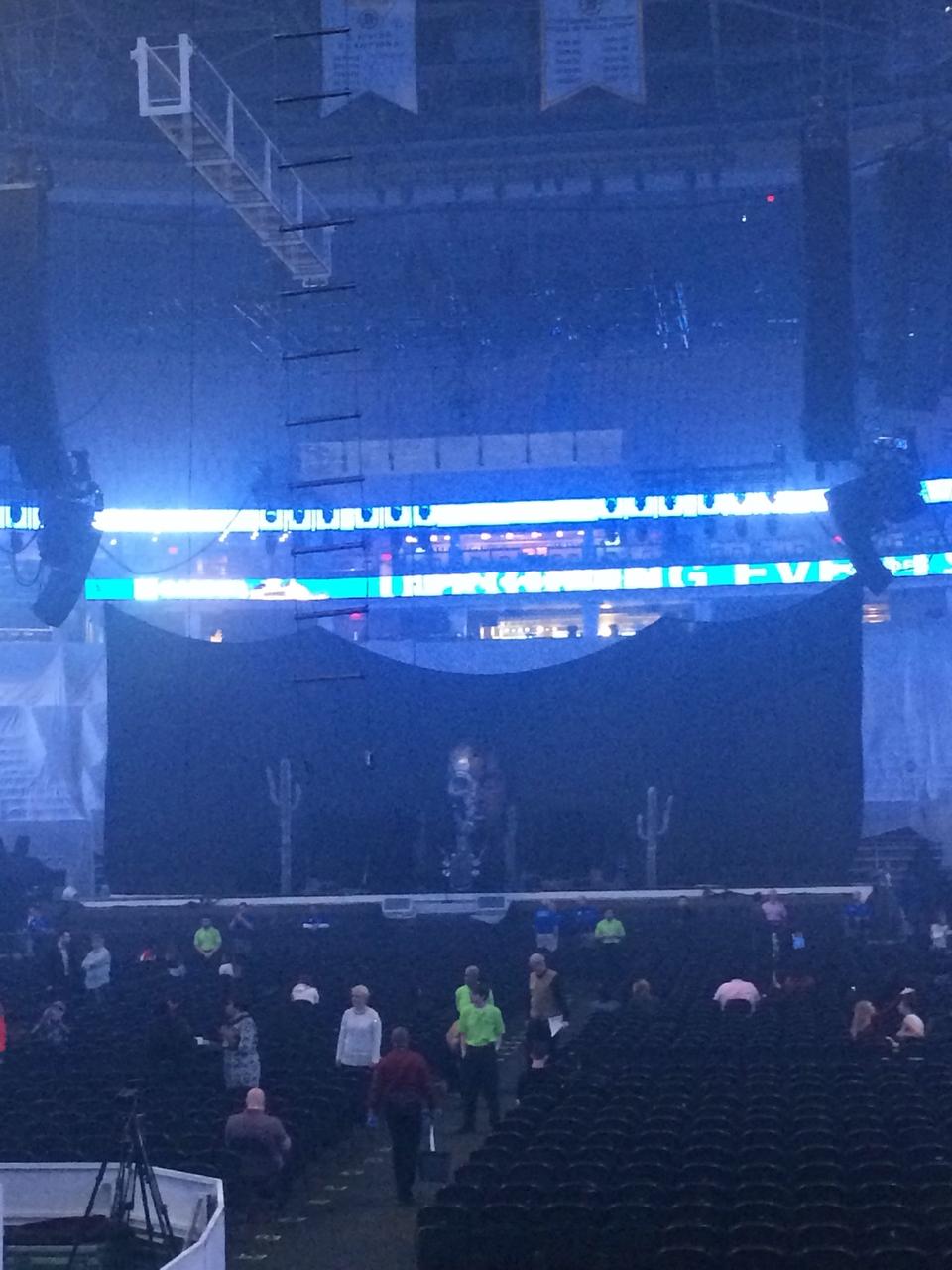 Seat View Td Garden Concert Fasci Garden