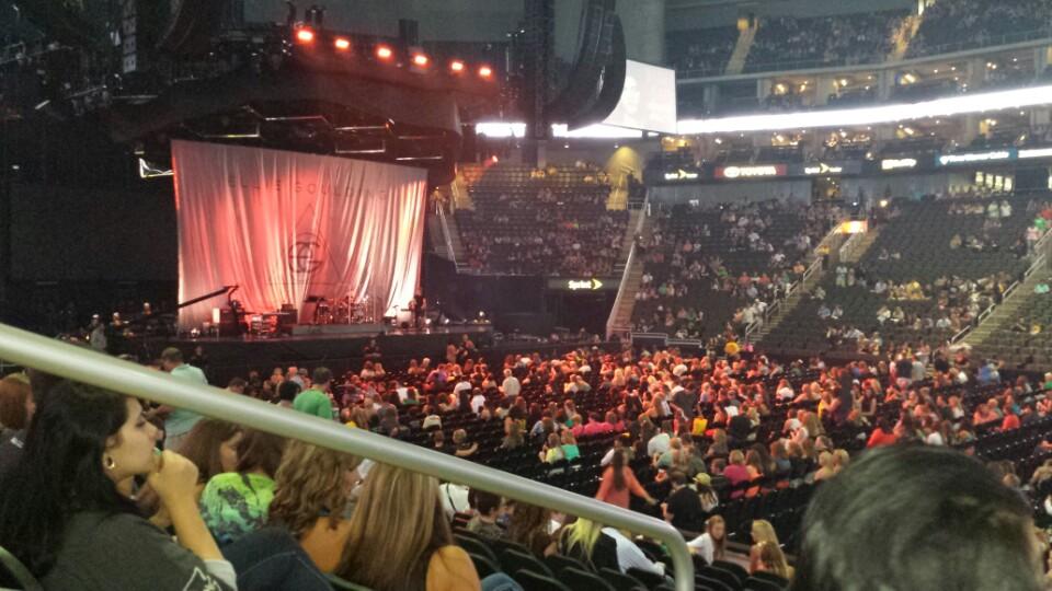 section 104, row 13 seat view  for concert - t-mobile center
