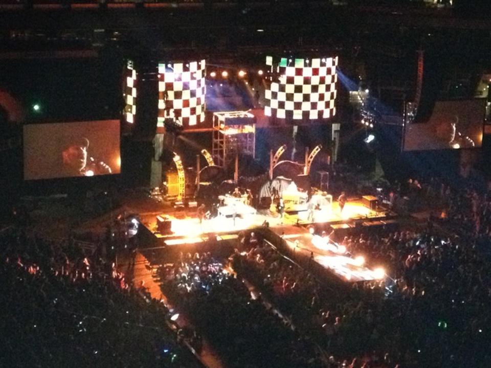 section 214 seat view  for concert - phx arena