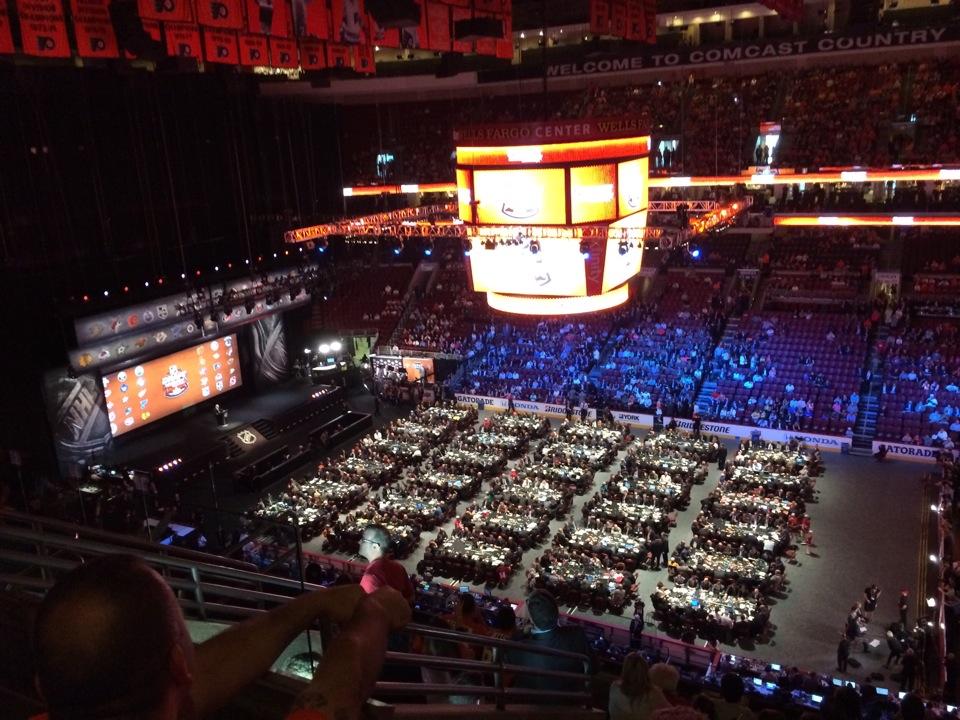 section 203 seat view  for concert - wells fargo center