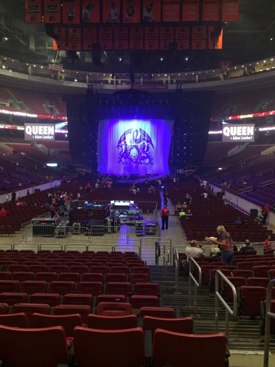 Wells Fargo Center End Stage Seating Chart