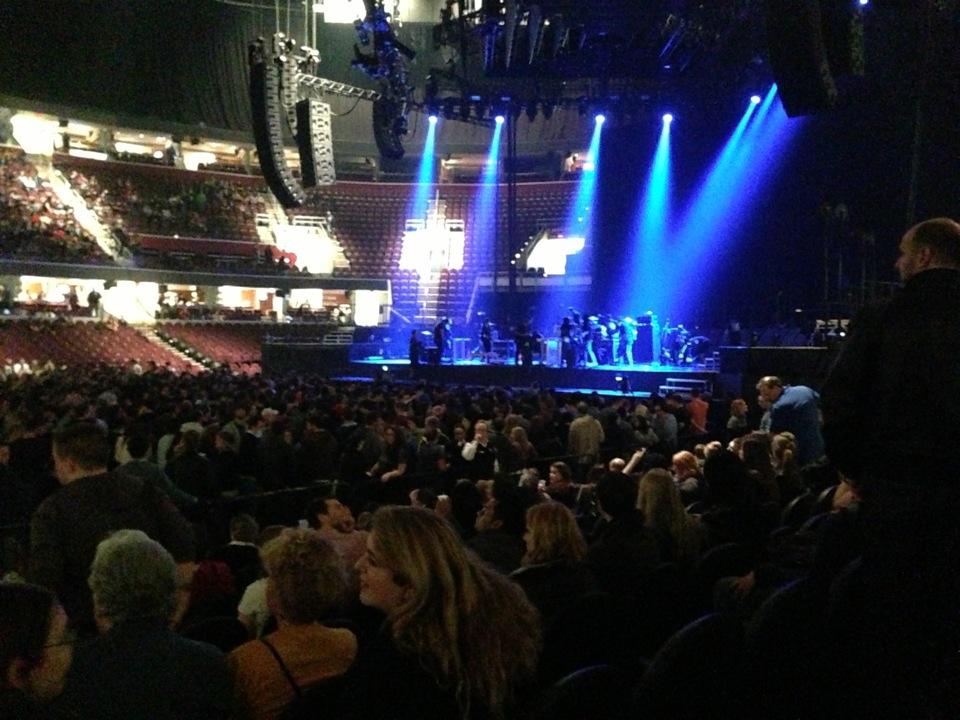 section 122, row 7 seat view  for concert - rocket arena