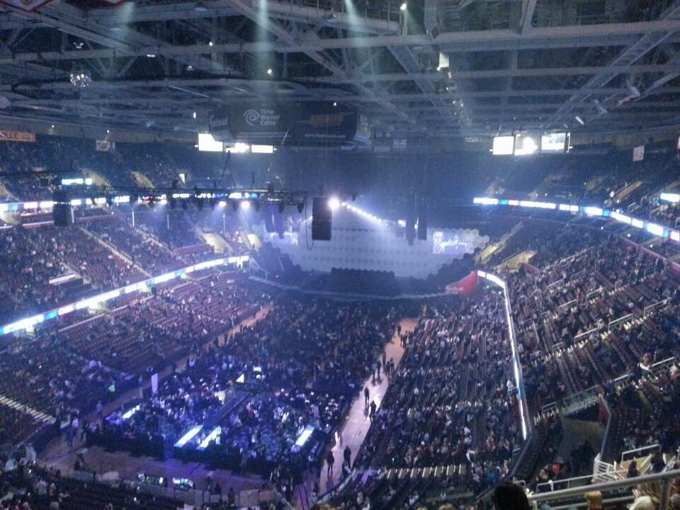 section 230 seat view  for concert - rocket arena