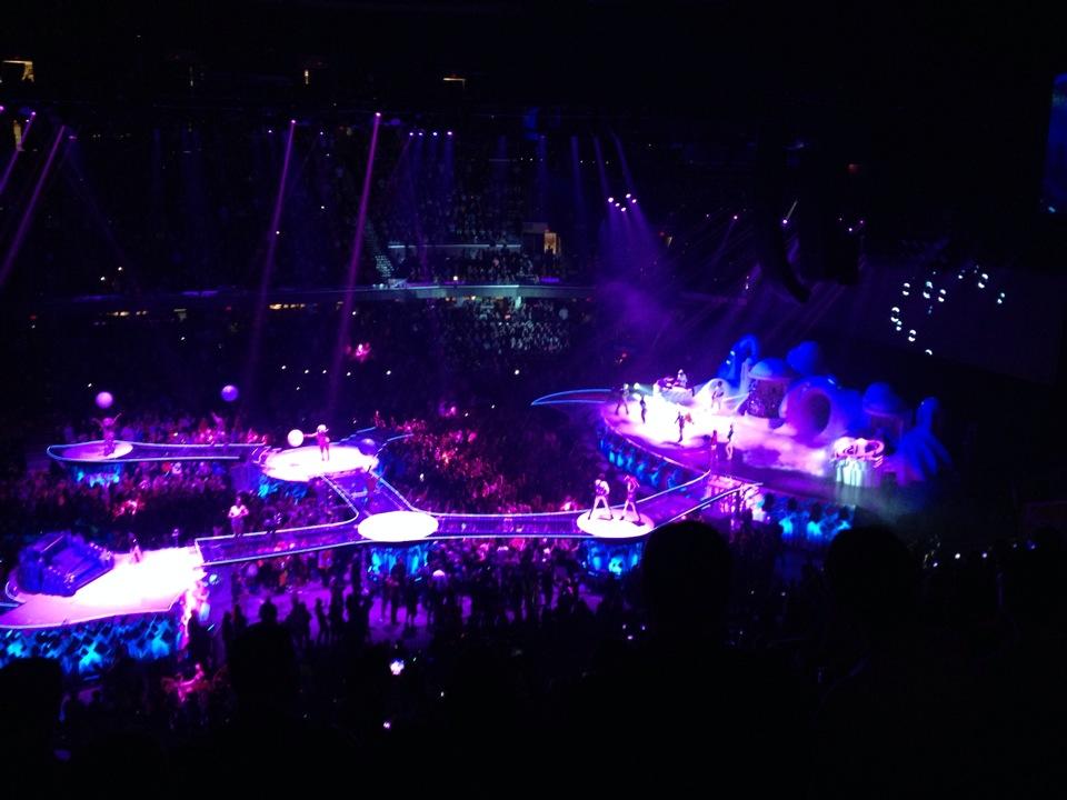 section c120 seat view  for concert - rocket arena