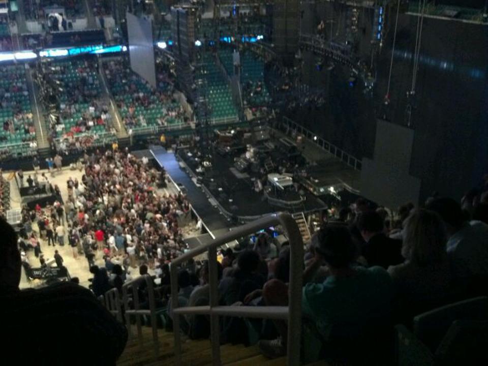 section 231 seat view  for concert - first horizon coliseum
