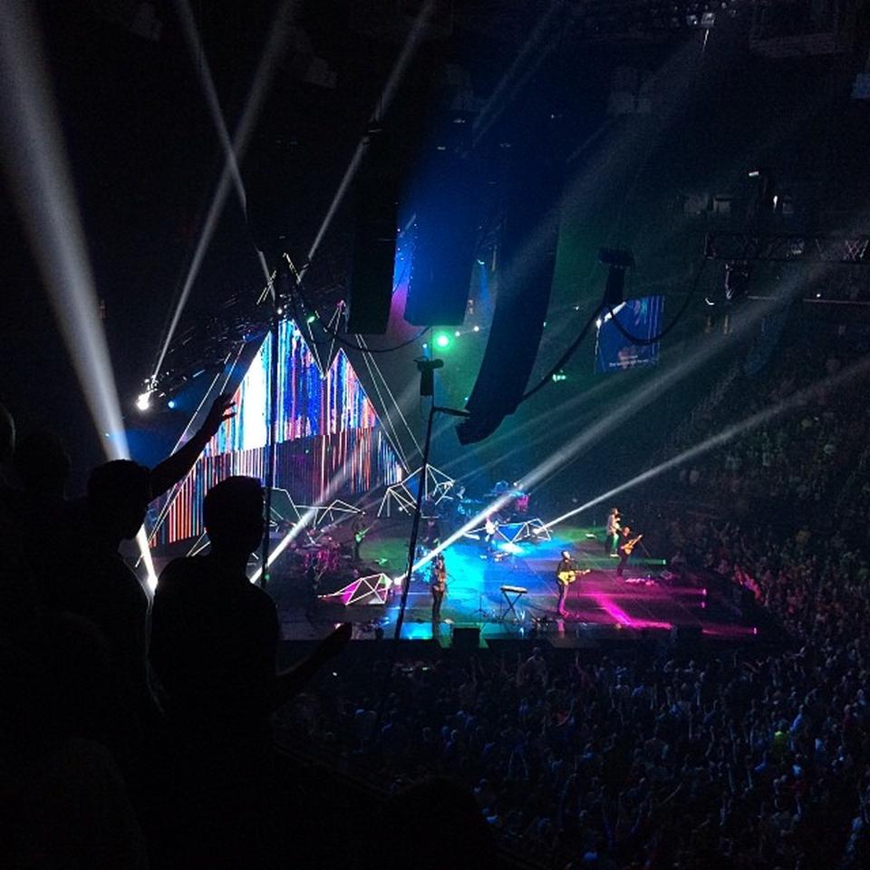 section 212 seat view  for concert - first horizon coliseum
