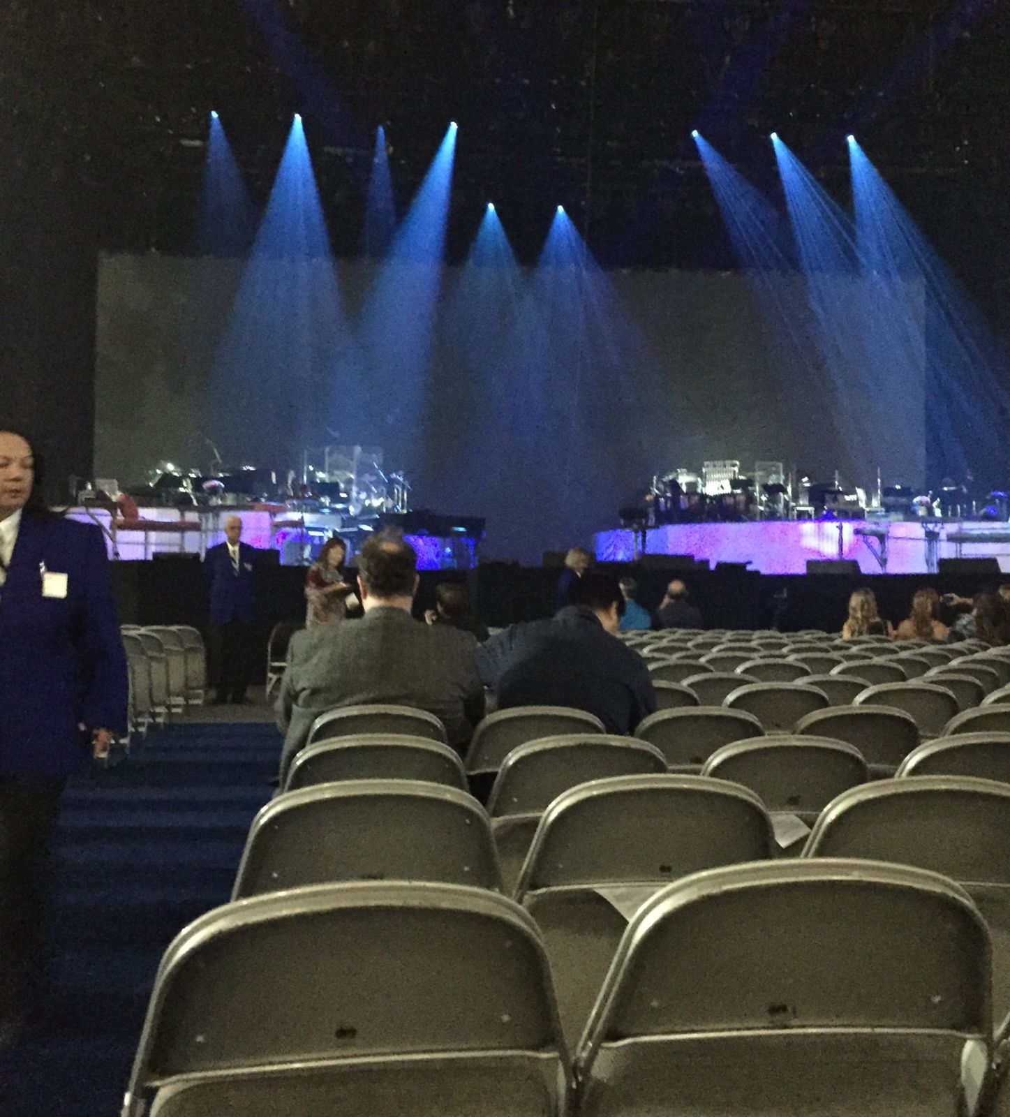 SAP Center Floor 2 Concert Seating.