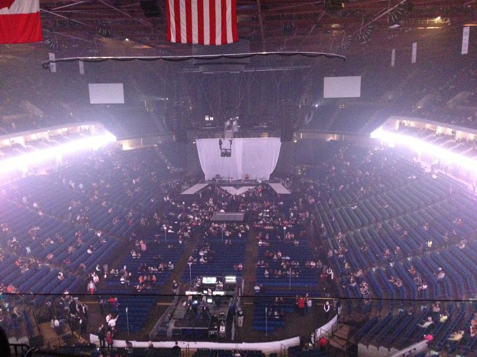 section 307 seat view  for concert - bok center