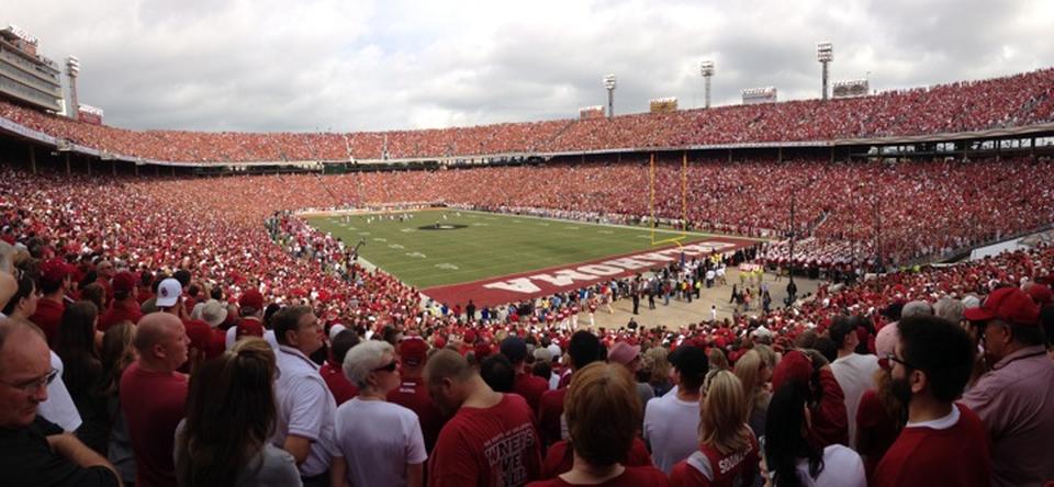 section 35 seat view  - cotton bowl