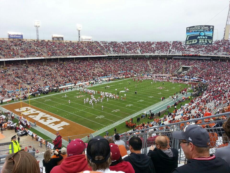 Cotton Bowl Stadium Virtual Seating Chart