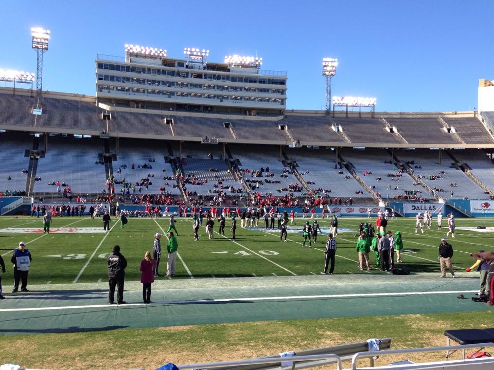 Cotton Bowl Stadium Seating Chart Rows