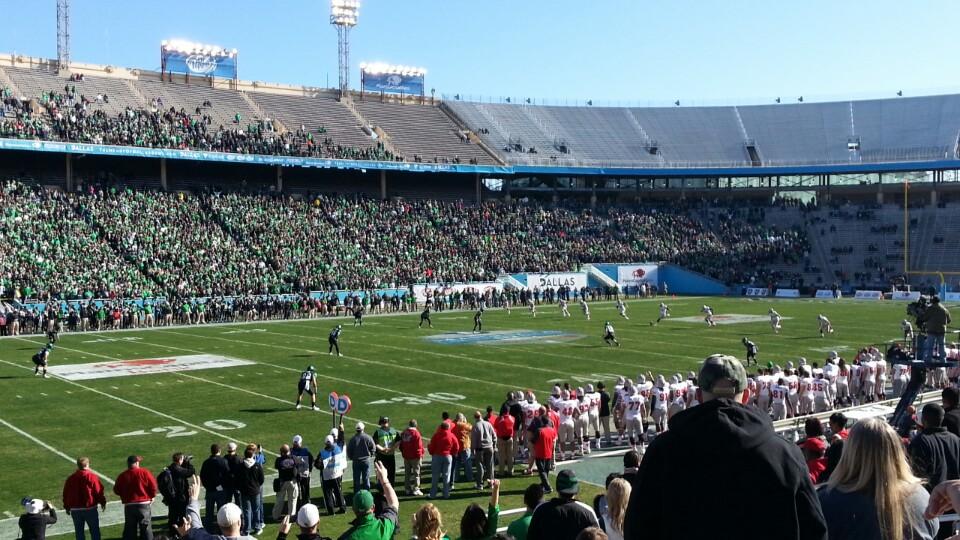 section 8 seat view  - cotton bowl