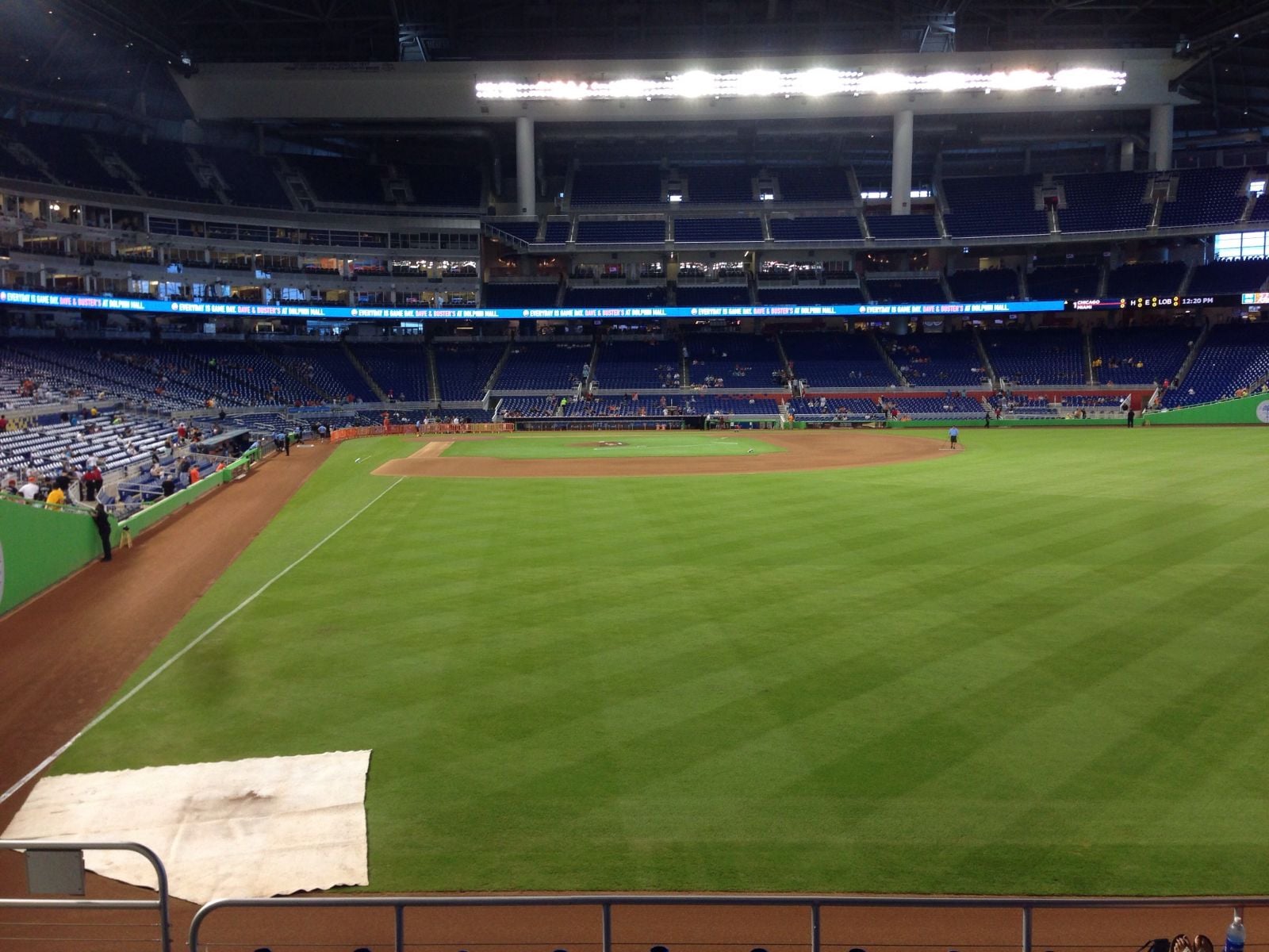 section 40, row g seat view  for baseball - loandepot park