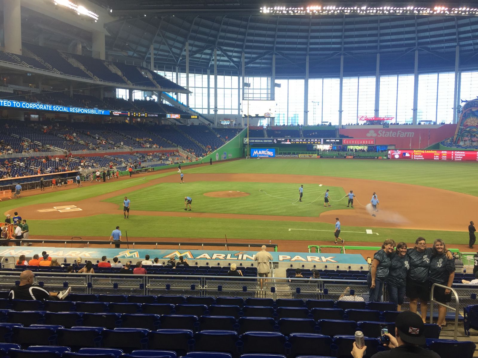 section 9, row 10 seat view  for baseball - loandepot park