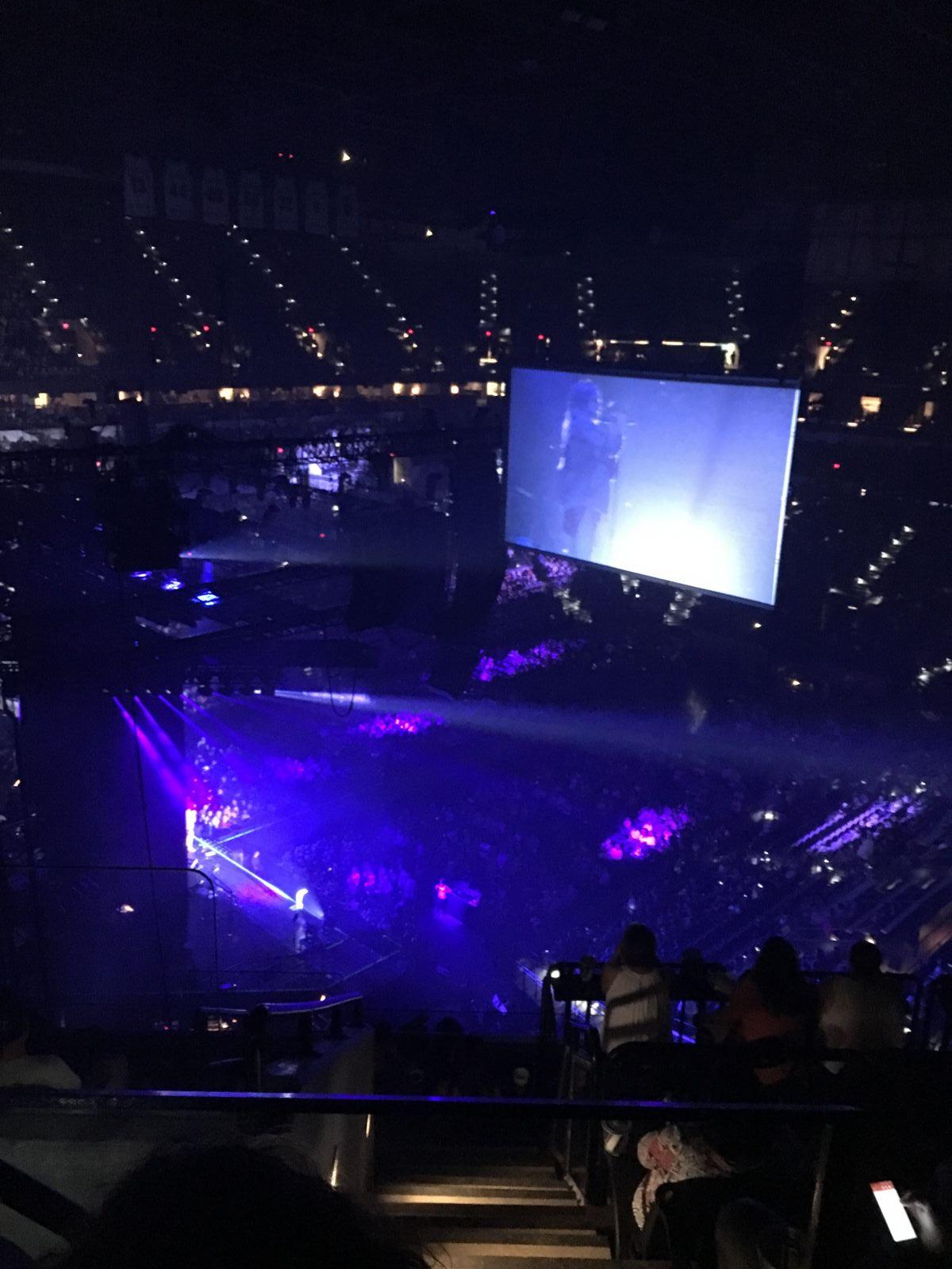 section 211, row 9 seat view  for concert - at&t center