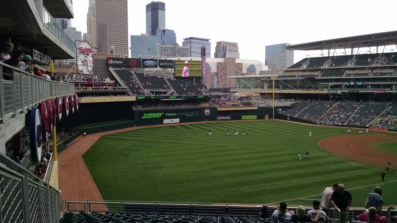 Target Field Section V - RateYourSeats.com